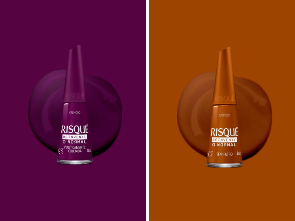 Coleção de Esmaltes Reinventando o Normal da Risqué