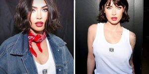 Os segredos do nostálgico e bagunçado corte Cowgirl Bob de Megan Fox