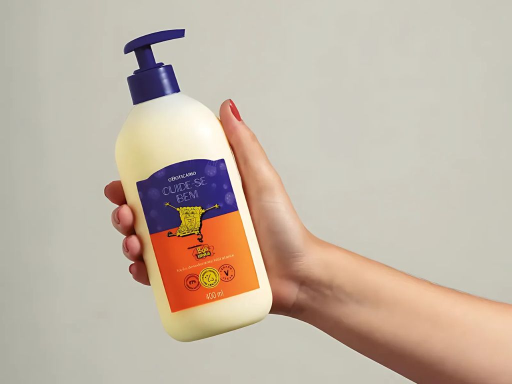 Hidratante Cuide-se Bem Bob Esponja do Boticário