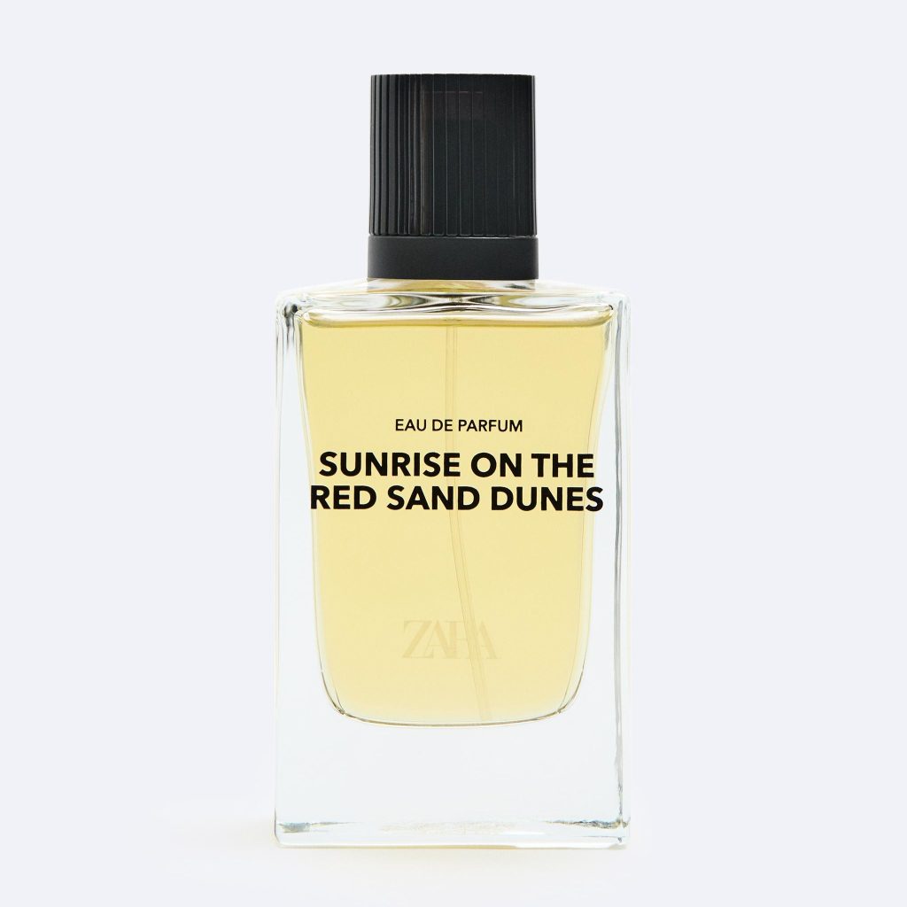 SUNRISE ON THE RED SAND DUNES