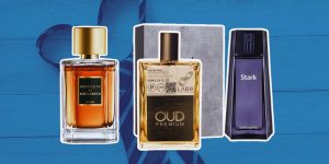 Montagem com alguns dos perfumes nacionais apresentados no texto