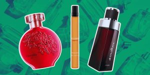 Montagem com três dos perfumes mais vendidos do Boticário
