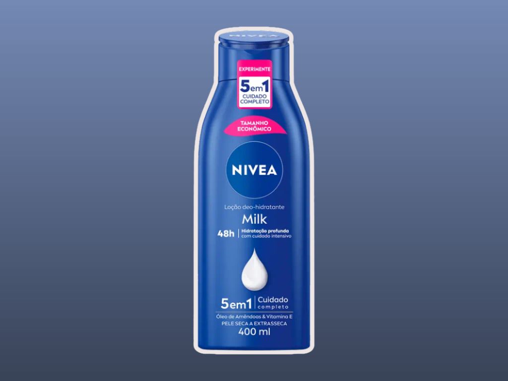 Loção Hidratante NIVEA Milk para peles secas