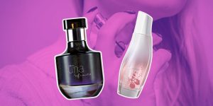Montagem com dois dos perfumes femininos mais vendidos da Natura agosto de 2024