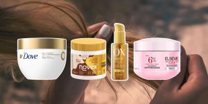 produtos baratos de farmácia para cabelos secos