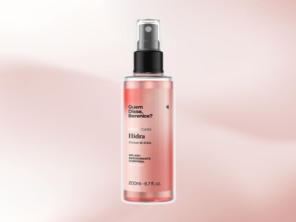 Hidra Splash Lichia body splashes com cheiro de rica