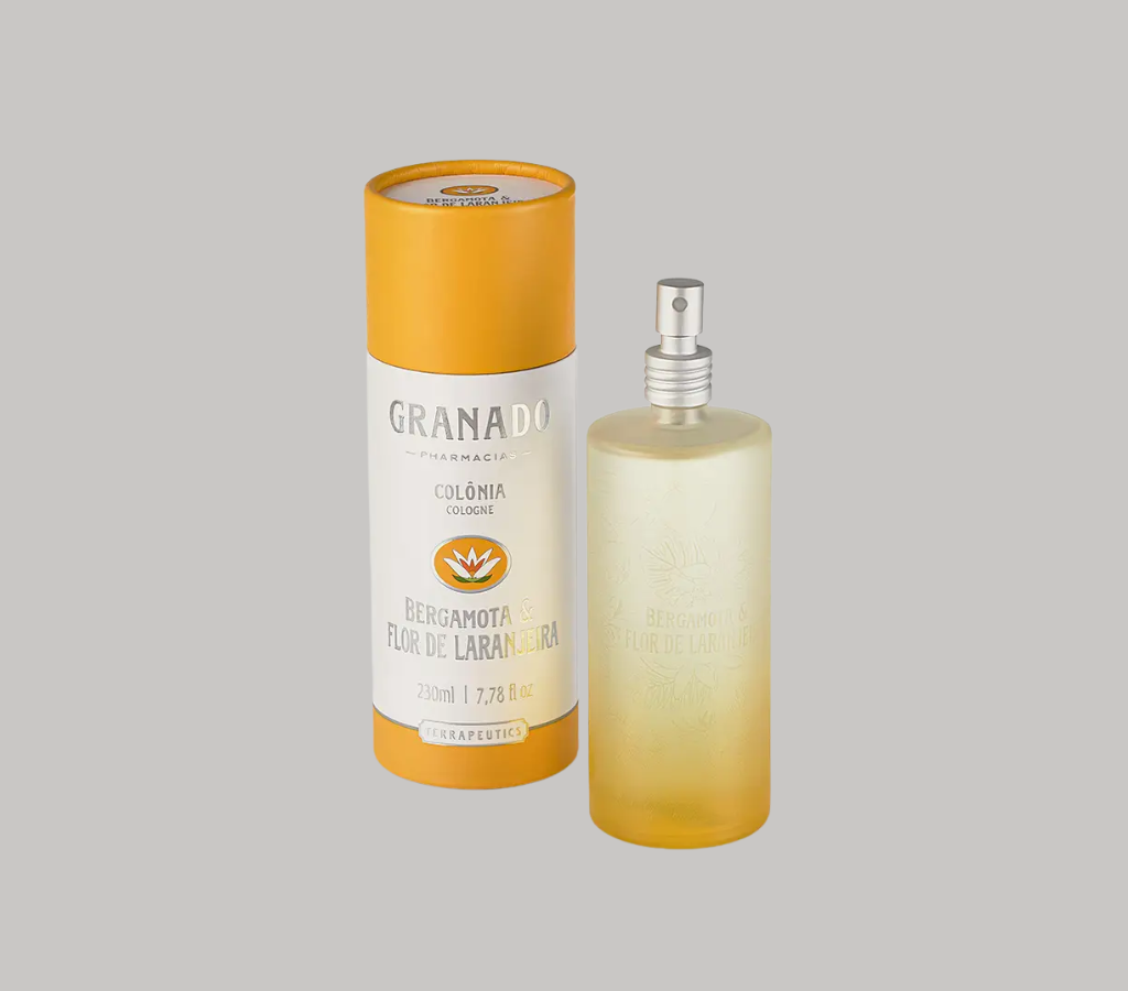 Colônia Bergamota & Flor de Laranjeira