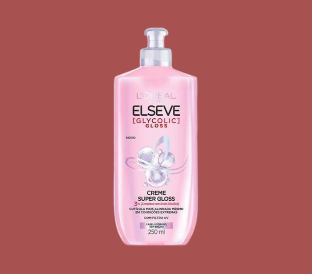 Elseve Glycolic Gloss - cremes para cabelos de mulheres maduras
