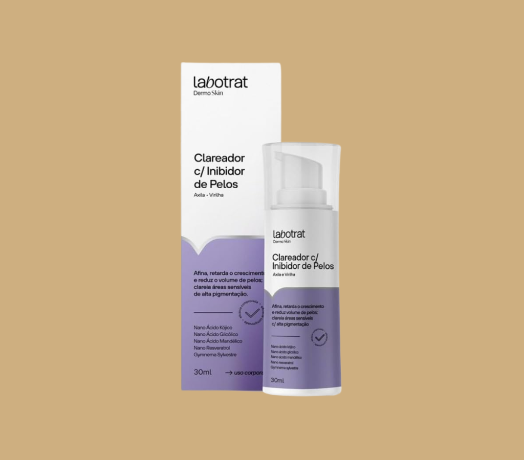 Labotrat Clareador com Inibidor de Pelos entre os cremes clareadores cintilantes